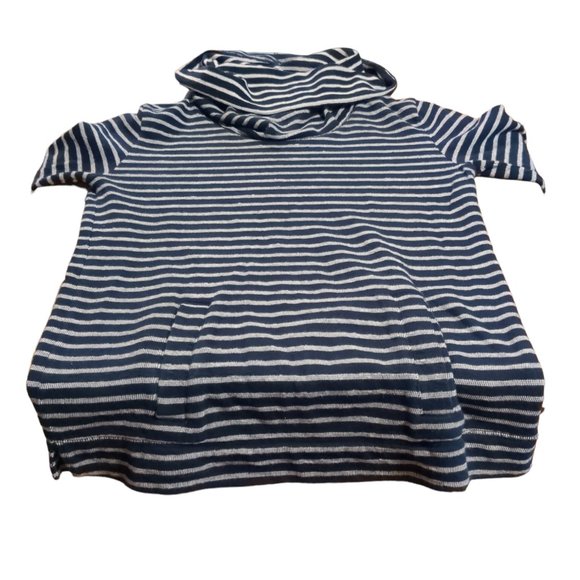 Woman's Vintage XS Striped J. Crew Cowl Neck Sweater - Picture 3 of 3